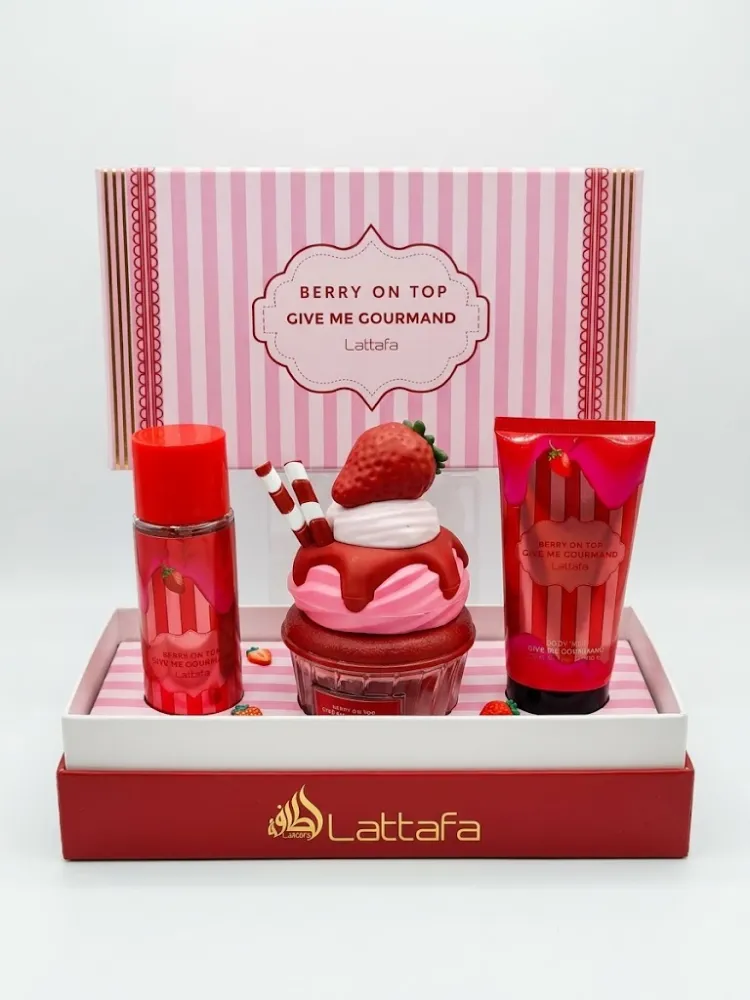 Set de Postre de Fresa Lattafa