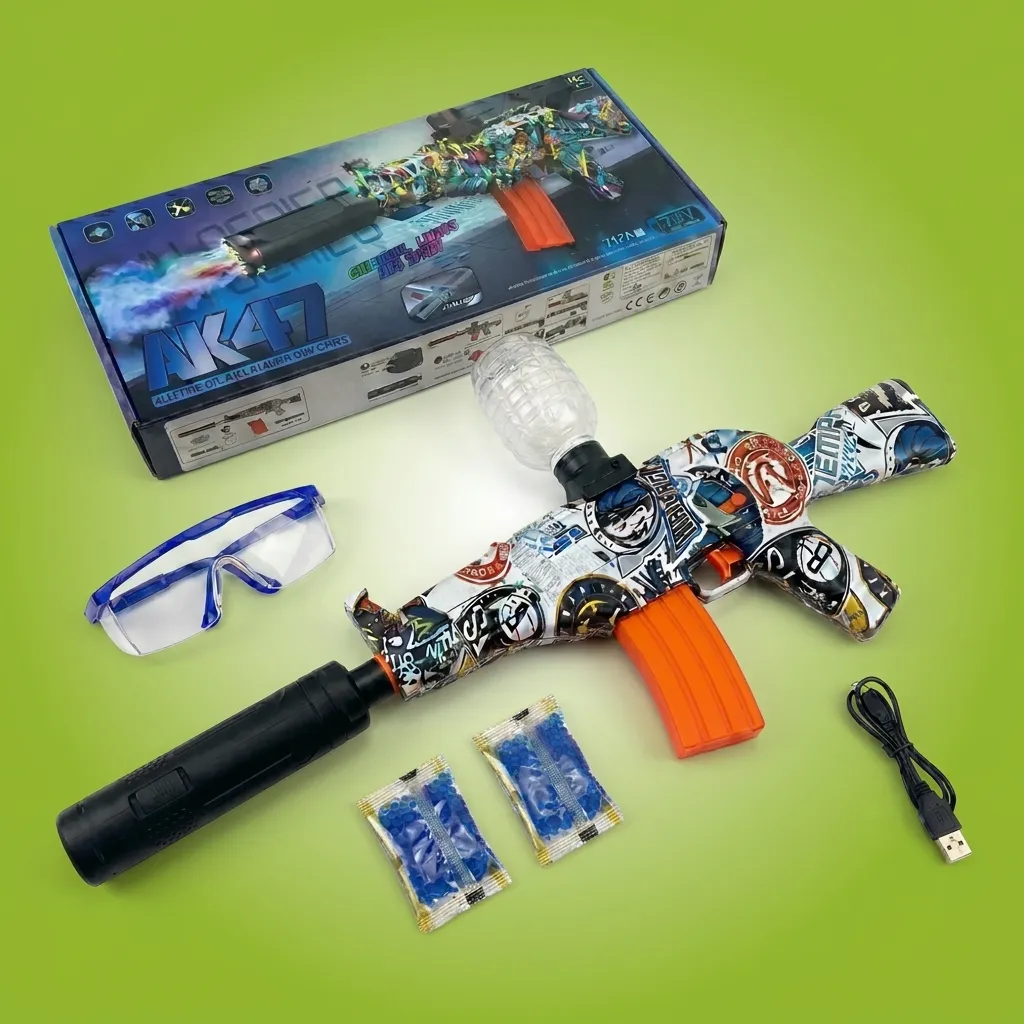 AK47 Luces y Humo